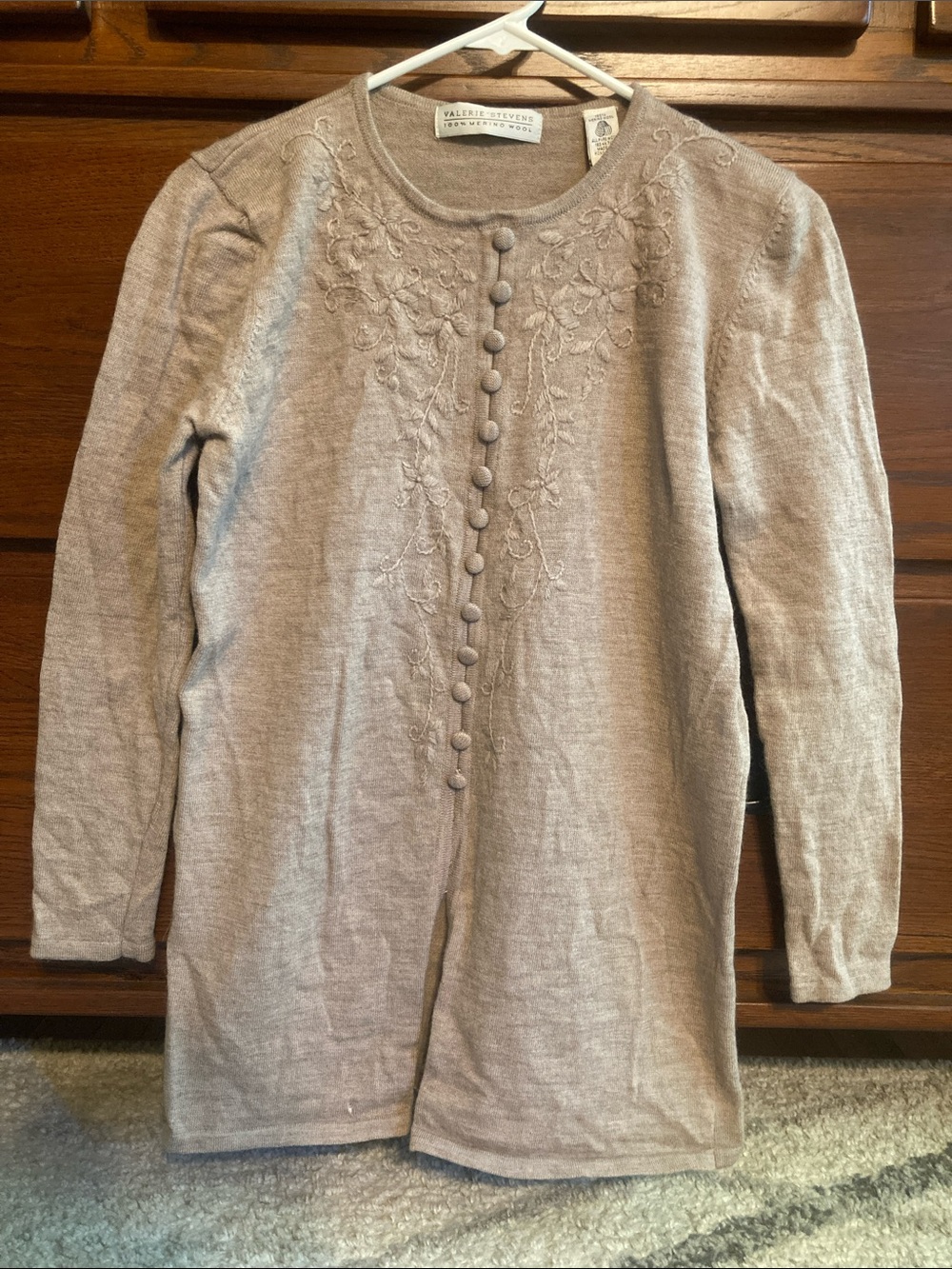Merino Wool Embroidered Tunic